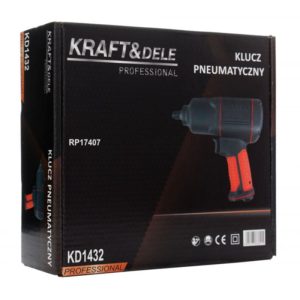 Pneumatinis smūginis veržliaraktis KRAFT&DELE KD1432