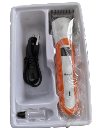 Elektrinė įkraunama plaukų kirpimo mašinėlė SURKER SK-530 oranžinė - Image 2