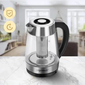 Šviečiantis elektrinis virdulys "AigoStar" CRIS, 2200w (MAX)1,7l