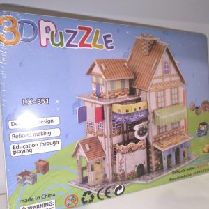 3D dėlionė "Namas"