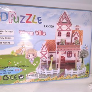 3D dėlionė "Vila"
