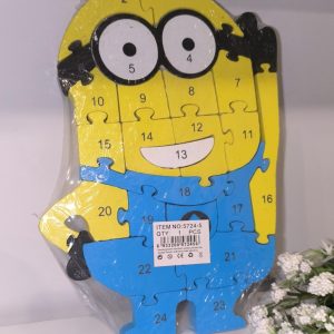 Medinė dėlionė 2in1 "Minion"