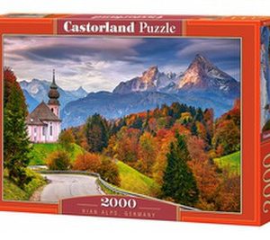 Castorland dėlionė "Ruduo Bavarijos Alpėse", 2000 detalių