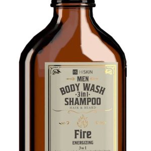 Dušo želė ir šampūnas "HiSkin" Whisky 3in1 Fire, 330 ml