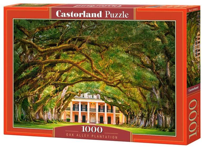 Castorland dėlionė "Oak Alley plantacija", 1000 detalių
