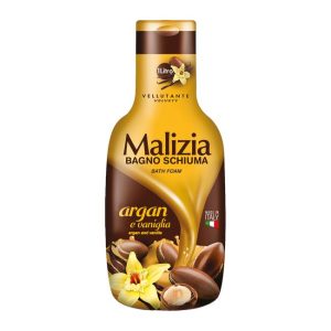Vonios putos "Malizia" Arganų ir vanilės kvapo, 1000ml