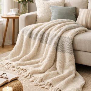 Pledas "Brushed throw" 130*160cm