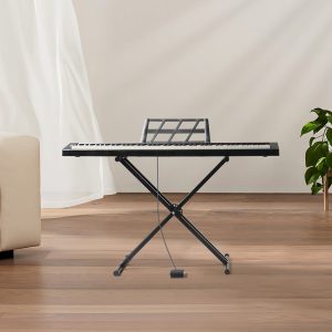 Elektroninis klavišinis instrumentas - Sintezatorius "Glarry" BD-882, Juodas