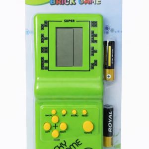 Tetris žaidimas "Brick Game", žalias