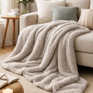 Pledas "Zayn collection ultimate sherpa throw" Pilkas, 130*160cm