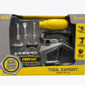 Vaikiškas elektrinių įrankių rinkinys „Tool Expert – Chainsaw“