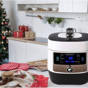 Elektrinis greitpuodis 7in1 "AigoStar" PANDA, 5,5l, 1000W, Baltas