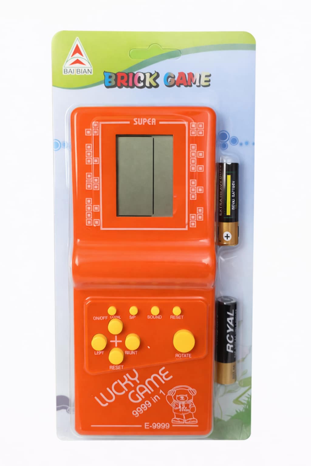 Tetris žaidimas "Brick Game", raudonas
