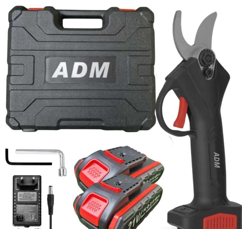 Akumuliatorinė elektrinė genėjimo mašinėlė medžių šakoms "ADM"