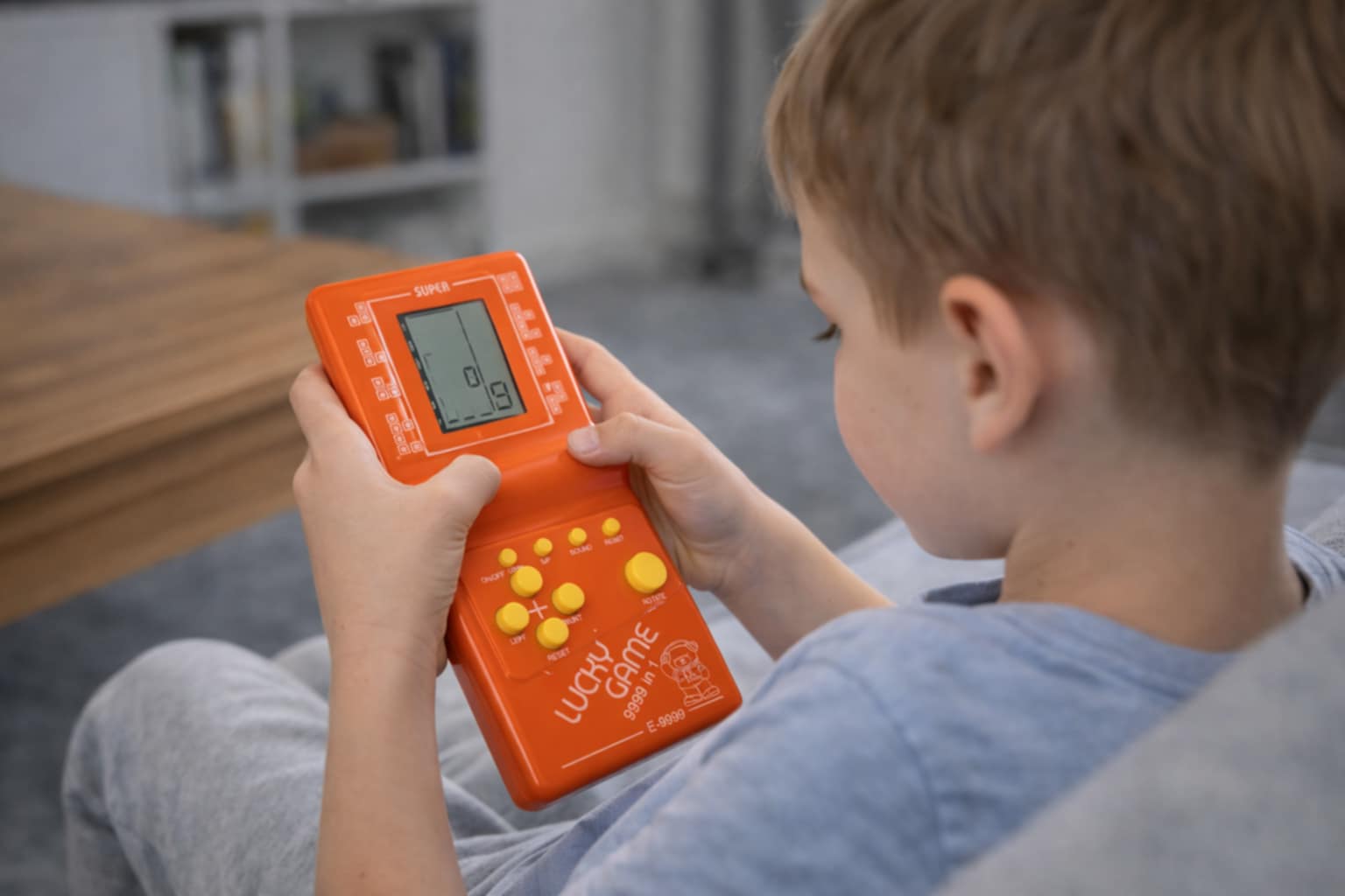Tetris žaidimas "Brick Game", raudonas - Image 2