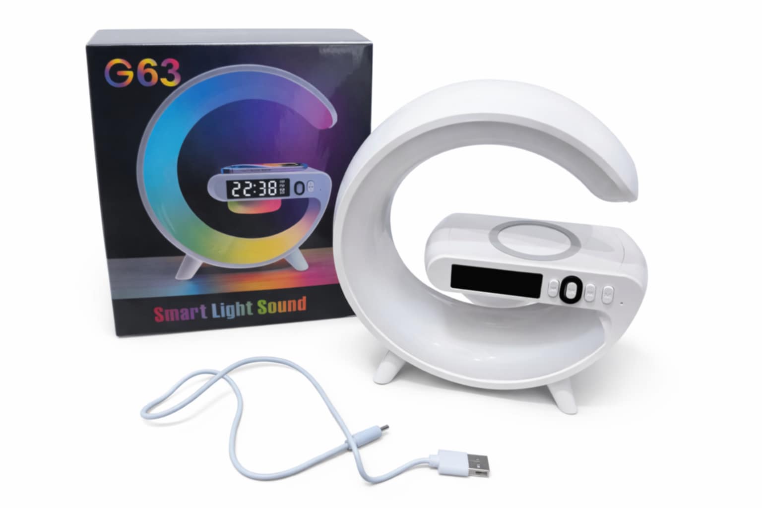 Belaidis įkroviklis "Baltify MINI G63 Smart Light"