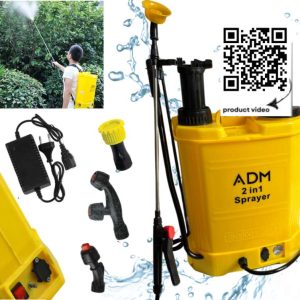 Akumuliatorinis/rankinis purkštuvas "ADM" 2in1