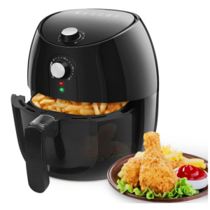 Karšto oro gruzdintuvė "AigoStar" Hayden, 1500W, 3,5l, Juoda